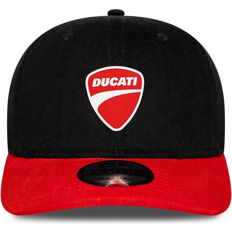kasketter-buet-sort-snapback-9seventy-stretch-snap-contrast-visor-fra-ducati-motor-motogp-af-new-era