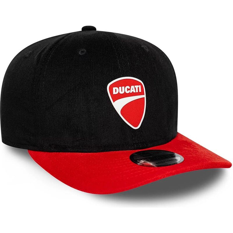 kasketter-buet-sort-snapback-9seventy-stretch-snap-contrast-visor-fra-ducati-motor-motogp-af-new-era