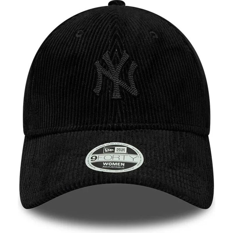 kasketter-buet-sort-justerbar-rem-9forty-cord-fra-new-york-yankees-mlb-af-new-era