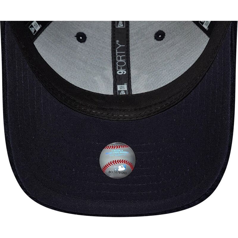 kasketter-buet-marinebla-snapback-9forty-m-crown-cord-visor-fra-new-york-yankees-mlb-af-new-era