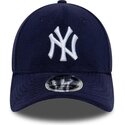 kasketter-buet-marinebla-snapback-9forty-m-crown-fleece-fra-new-york-yankees-mlb-af-new-era