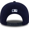 kasketter-buet-marinebla-snapback-9forty-m-crown-fleece-fra-new-york-yankees-mlb-af-new-era