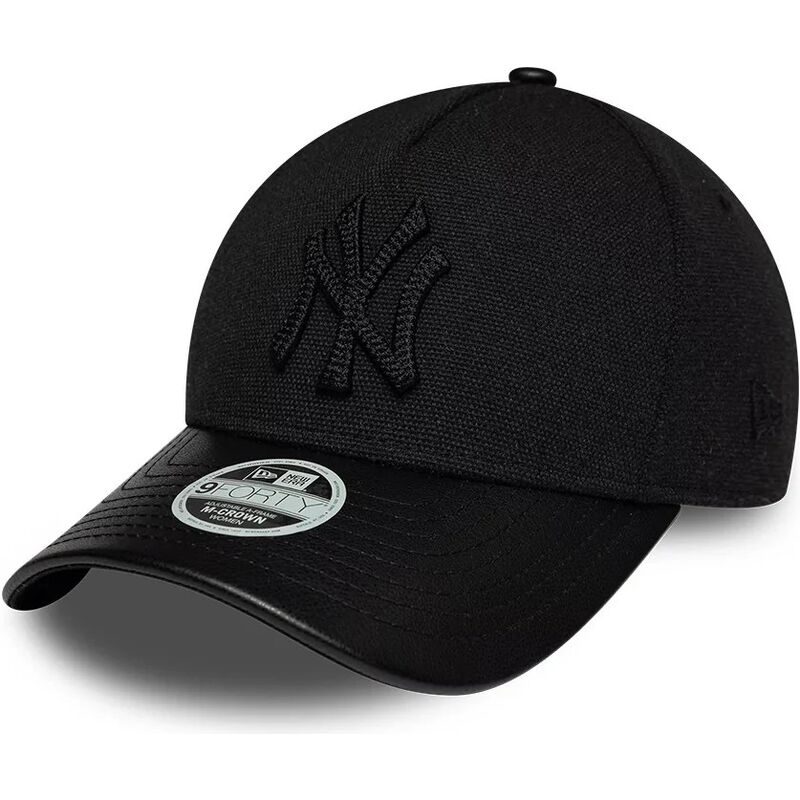 kasketter-buet-sort-justerbar-rem-9forty-m-crown-a-frame-fabric-mix-fra-new-york-yankees-mlb-af-new-era kasketter-buet-sort-justerbar-rem-9forty-m-crown-a-frame-fabric-mix-fra-new-york-yankees-mlb-af-new-era