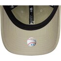 kasketter-buet-beige-justerbar-rem-9twenty-washed-pu-fra-los-angeles-dodgers-mlb-af-new-era