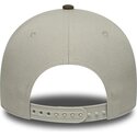 kasketter-buet-gron-snapback-9forty-e-frame-suede-visor-fra-los-angeles-dodgers-mlb-af-new-era