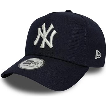 Kasketter buet marineblå snapback 9FORTY E Frame Mythical Icon fra New York Yankees MLB af New Era