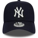 kasketter-buet-marinebla-snapback-9forty-e-frame-mythical-icon-fra-new-york-yankees-mlb-af-new-era