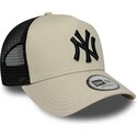 kasketter-buet-beige-snapback-a-frame-league-essential-fra-new-york-yankees-mlb-af-new-era