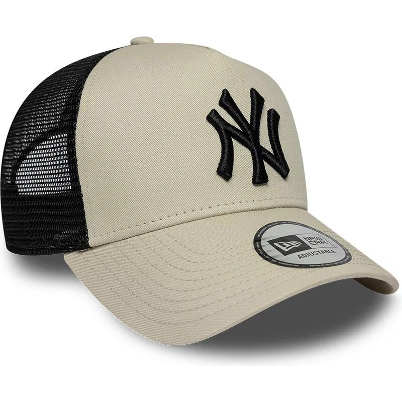 kasketter-buet-beige-snapback-a-frame-league-essential-fra-new-york-yankees-mlb-af-new-era