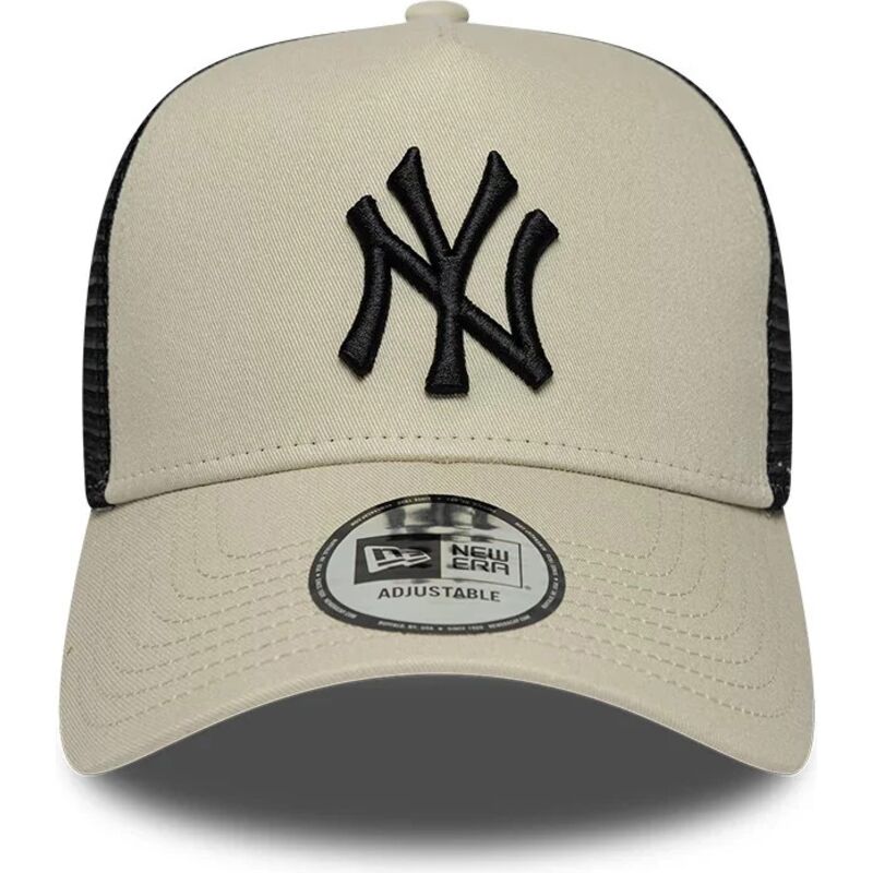 kasketter-buet-beige-snapback-a-frame-league-essential-fra-new-york-yankees-mlb-af-new-era