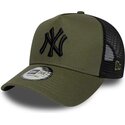 kasketter-buet-gron-snapback-a-frame-league-essential-fra-new-york-yankees-mlb-af-new-era