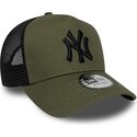 kasketter-buet-gron-snapback-a-frame-league-essential-fra-new-york-yankees-mlb-af-new-era