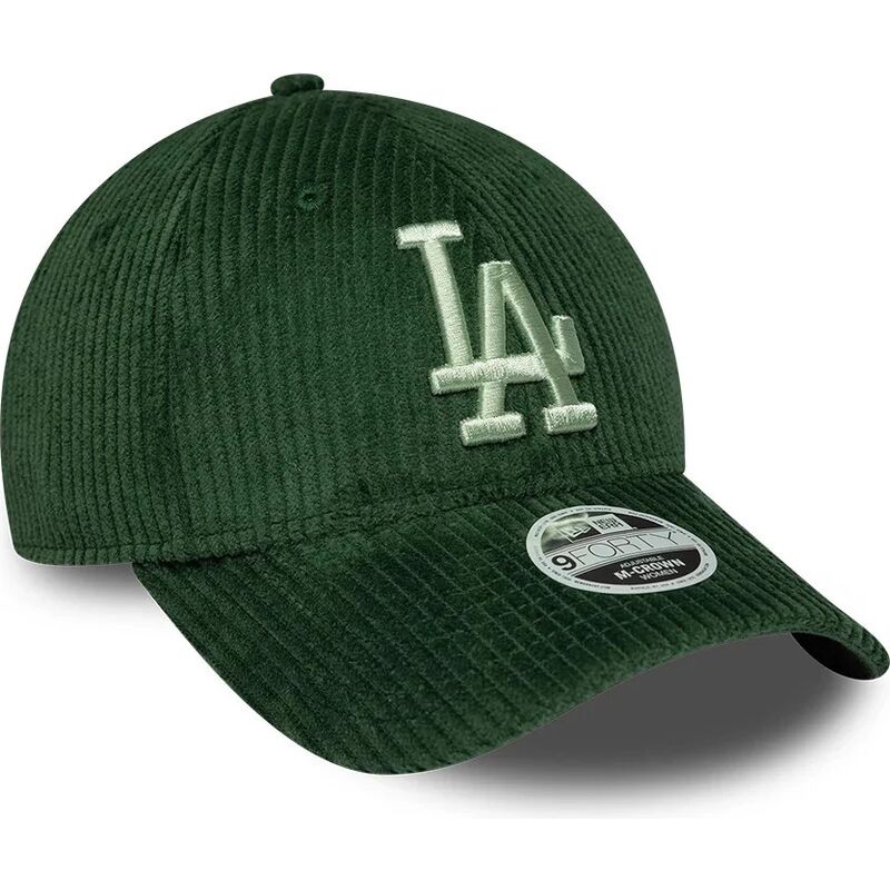 kasketter-buet-gron-snapback-9forty-m-crown-chunky-cord-fra-los-angeles-dodgers-mlb-af-new-era