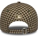 kasketter-buet-gron-justerbar-rem-9forty-m-crown-houndstooth-fra-los-angeles-dodgers-mlb-af-new-era