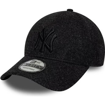 Kasketter buet sort justerbar rem 9FORTY Winter fra New York Yankees MLB af New Era