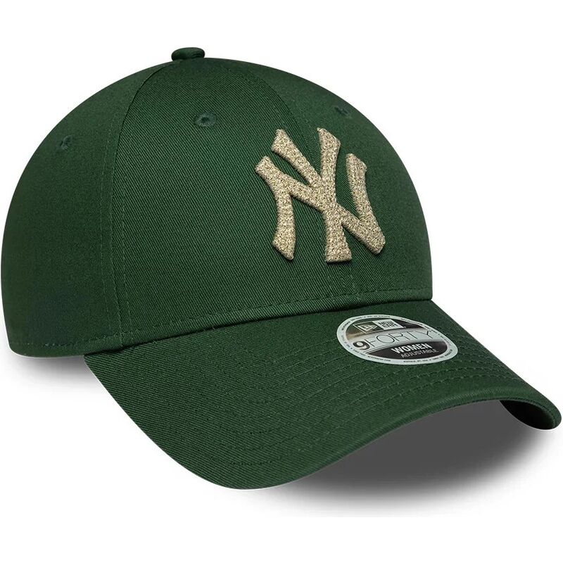 kasketter-buet-gron-justerbar-rem-9forty-metallic-fra-new-york-yankees-mlb-af-new-era