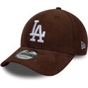 kasketter-buet-brun-snapback-9forty-entry-cord-fra-los-angeles-dodgers-mlb-af-new-era