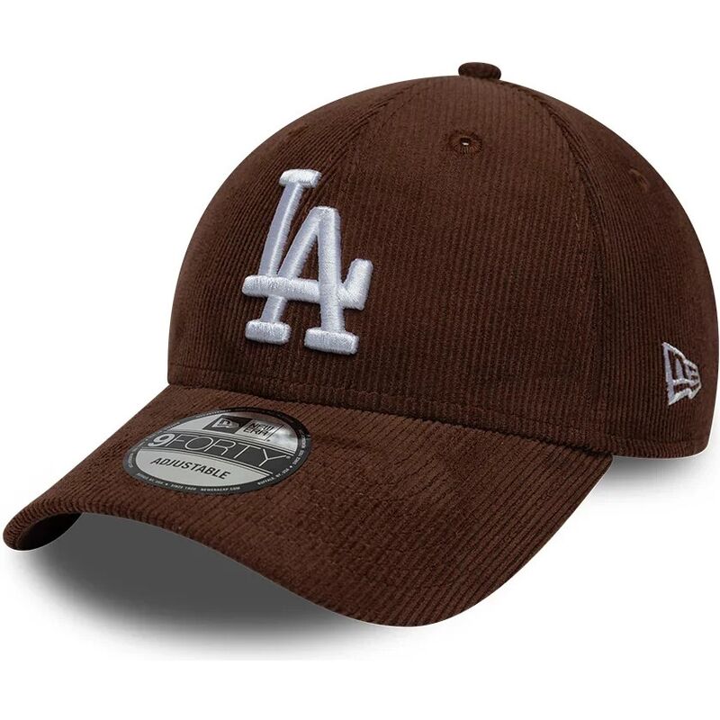 kasketter-buet-brun-snapback-9forty-entry-cord-fra-los-angeles-dodgers-mlb-af-new-era