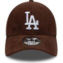 kasketter-buet-brun-snapback-9forty-entry-cord-fra-los-angeles-dodgers-mlb-af-new-era