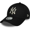 kasketter-buet-sort-justerbar-rem-9forty-infill-fra-new-york-yankees-mlb-af-new-era