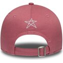 kasketter-buet-lyserod-justerbar-rem-til-barn-9forty-space-fra-new-york-yankees-mlb-af-new-era
