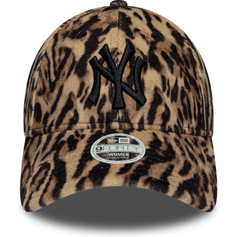 kasketter-buet-leopard-justerbar-rem-9forty-ocelot-print-fra-new-york-yankees-mlb-af-new-era