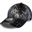 kasketter-buet-flerfarvet-justerbar-rem-9forty-snake-print-fra-new-york-yankees-mlb-af-new-era