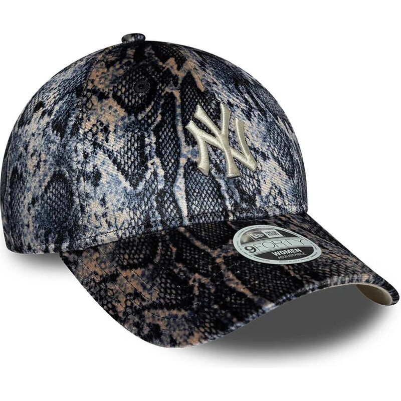 kasketter-buet-flerfarvet-justerbar-rem-9forty-snake-print-fra-new-york-yankees-mlb-af-new-era