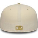 kasketter-flad-beige-tilpasset-59fifty-league-essential-fra-new-york-yankees-mlb-af-new-era