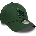 kasketter-buet-gron-justerbar-rem-til-barn-9forty-league-essential-fra-los-angeles-dodgers-mlb-af-new-era
