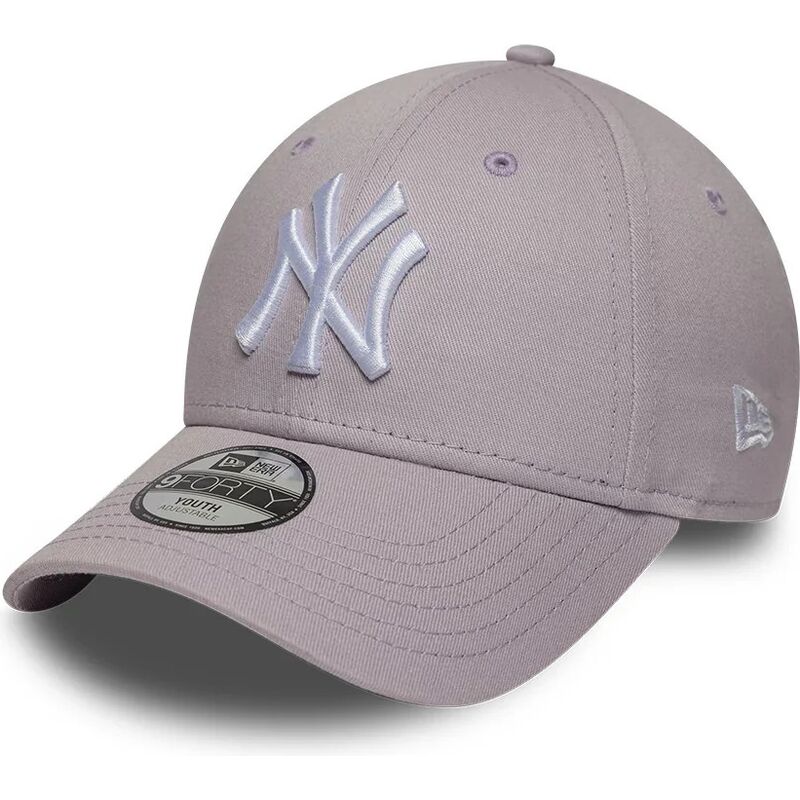 kasketter-buet-violet-justerbar-rem-til-barn-9forty-league-essential-fra-new-york-yankees-mlb-af-new-era