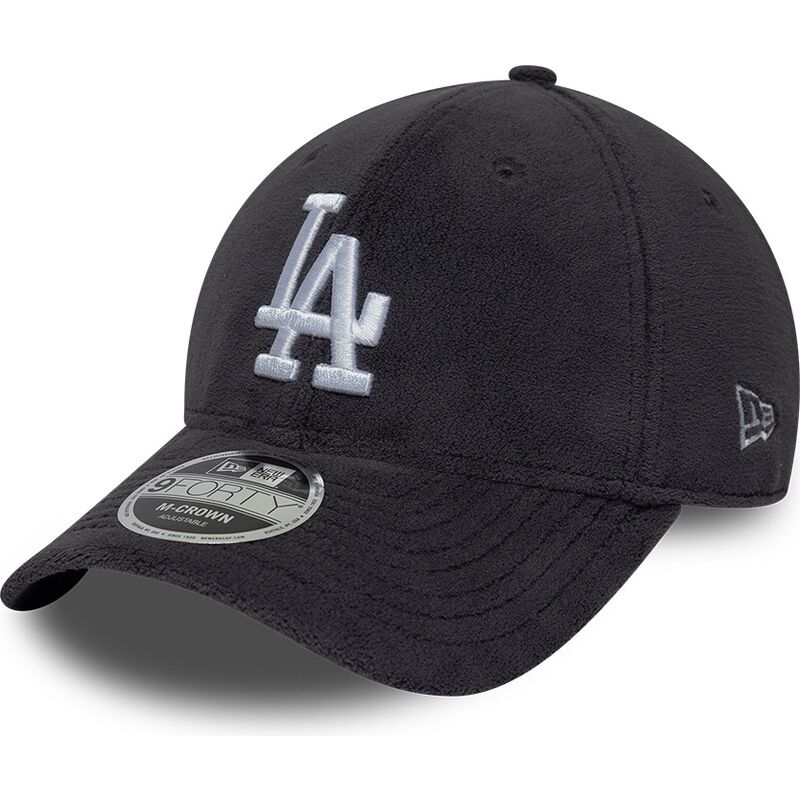 kasketter-buet-gra-snapback-9forty-m-crown-fleece-fra-los-angeles-dodgers-mlb-af-new-era
