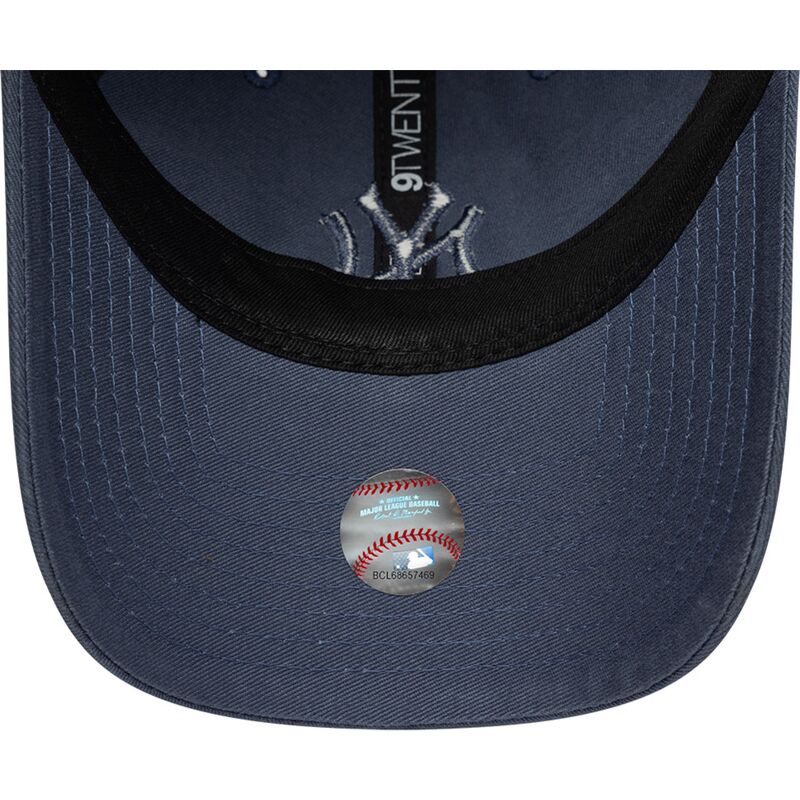 kasketter-buet-bla-justerbar-rem-9twenty-washed-midi-fra-new-york-yankees-mlb-af-new-era