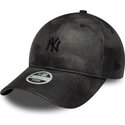 kasketter-buet-sort-justerbar-rem-9twenty-washed-pu-fra-new-york-yankees-mlb-af-new-era