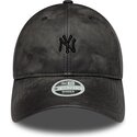 kasketter-buet-sort-justerbar-rem-9twenty-washed-pu-fra-new-york-yankees-mlb-af-new-era