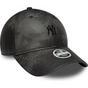 kasketter-buet-sort-justerbar-rem-9twenty-washed-pu-fra-new-york-yankees-mlb-af-new-era