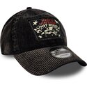 kasketter-buet-sort-justerbar-rem-9twenty-patch-acid-cord-hot-rods-af-new-era