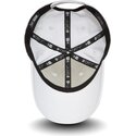 hvid-justerbar-buet-kasket-9forty-basic-flag-fra-new-era