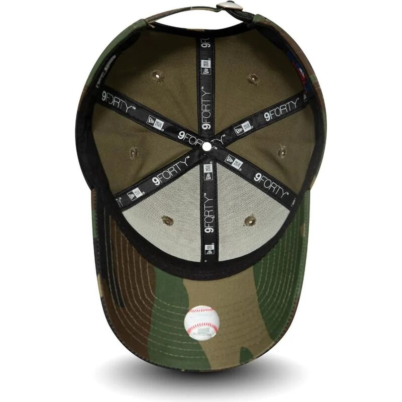 buet-kasket-med-camouflage-justerbar-til-dreng-9forty-league-essential-fra-new-york-yankees-mlb-fra-new-era