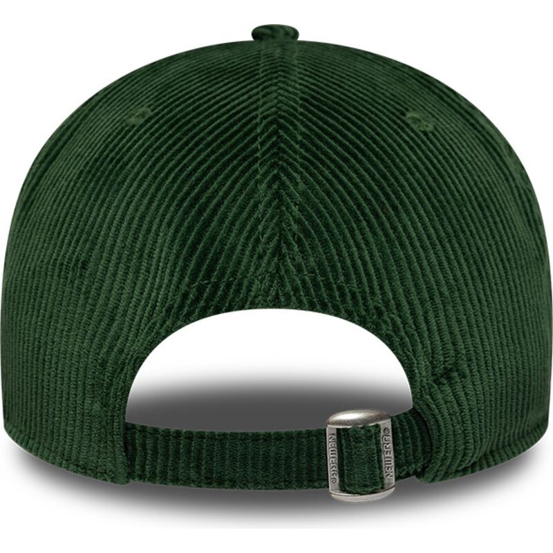 kasketter-buet-gron-justerbar-rem-9twenty-a-frame-cord-script-fra-los-angeles-dodgers-mlb-af-new-era