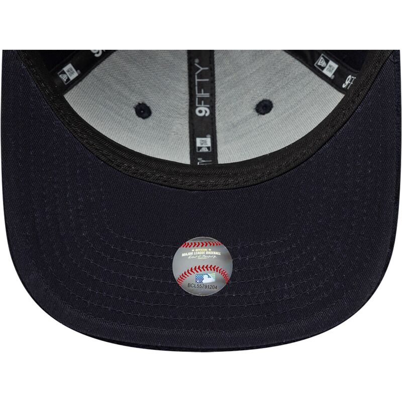 kasketter-flad-marinebla-snapback-9fifty-cord-visor-fra-los-angeles-dodgers-mlb-af-new-era