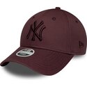 kasketter-buet-rod-justerbar-rem-9forty-league-essential-fra-new-york-yankees-mlb-af-new-era