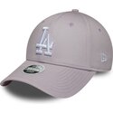 kasketter-buet-violet-justerbar-rem-9forty-league-essential-fra-los-angeles-dodgers-mlb-af-new-era