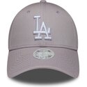 kasketter-buet-violet-justerbar-rem-9forty-league-essential-fra-los-angeles-dodgers-mlb-af-new-era