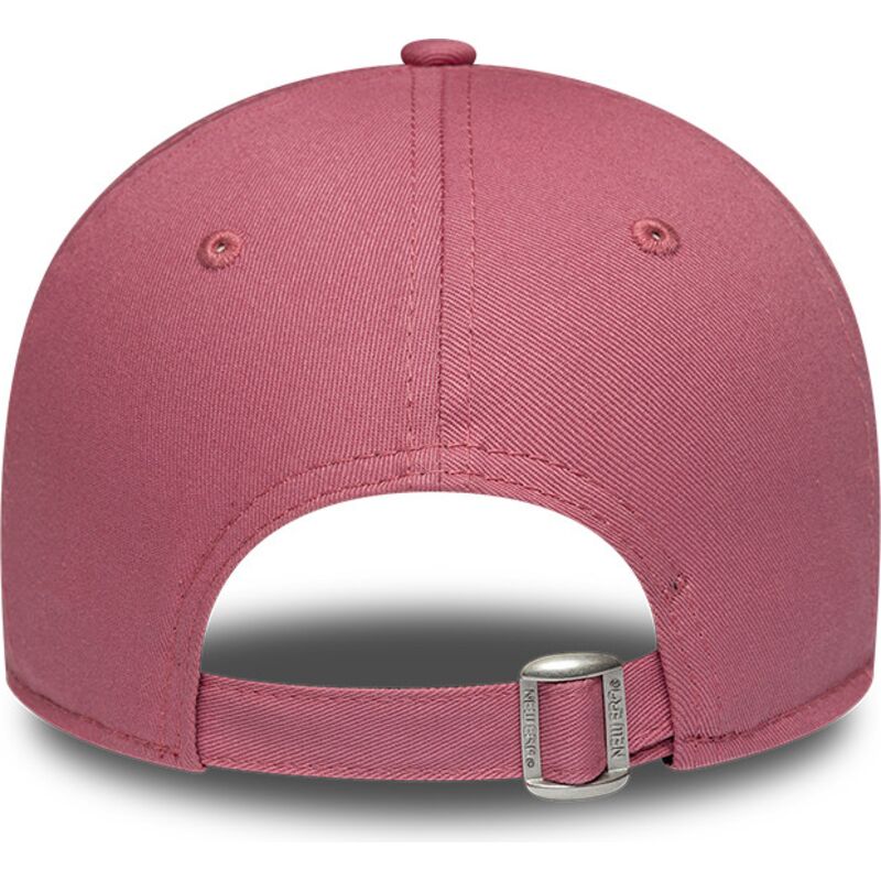 kasketter-buet-lyserod-justerbar-rem-9forty-league-essential-cas-fra-new-york-yankees-mlb-af-new-era