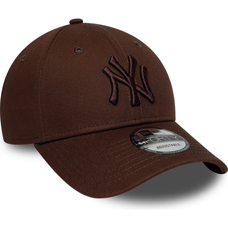 kasketter-buet-brun-justerbar-rem-9forty-league-essential-fra-new-york-yankees-mlb-af-new-era
