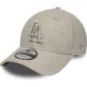 kasketter-buet-beige-snapback-9forty-winter-fra-los-angeles-dodgers-mlb-af-new-era
