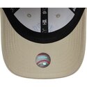 kasketter-buet-beige-justerbar-rem-9forty-monster-icon-fra-new-york-yankees-mlb-af-new-era