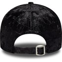 kasketter-buet-sort-justerbar-rem-9forty-pattern-velour-fra-new-york-yankees-mlb-af-new-era