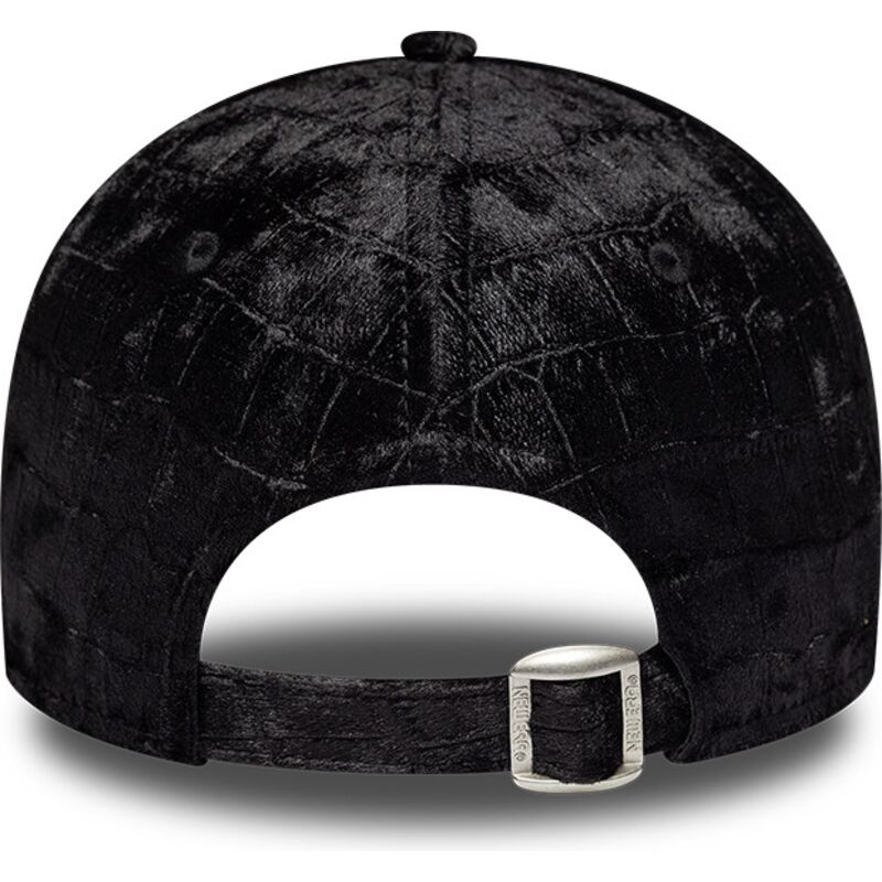 kasketter-buet-sort-justerbar-rem-9forty-pattern-velour-fra-new-york-yankees-mlb-af-new-era